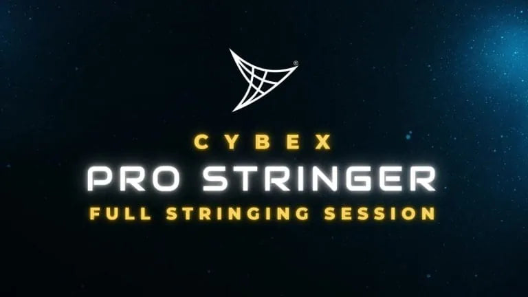 Cybex 完整网球穿线流程